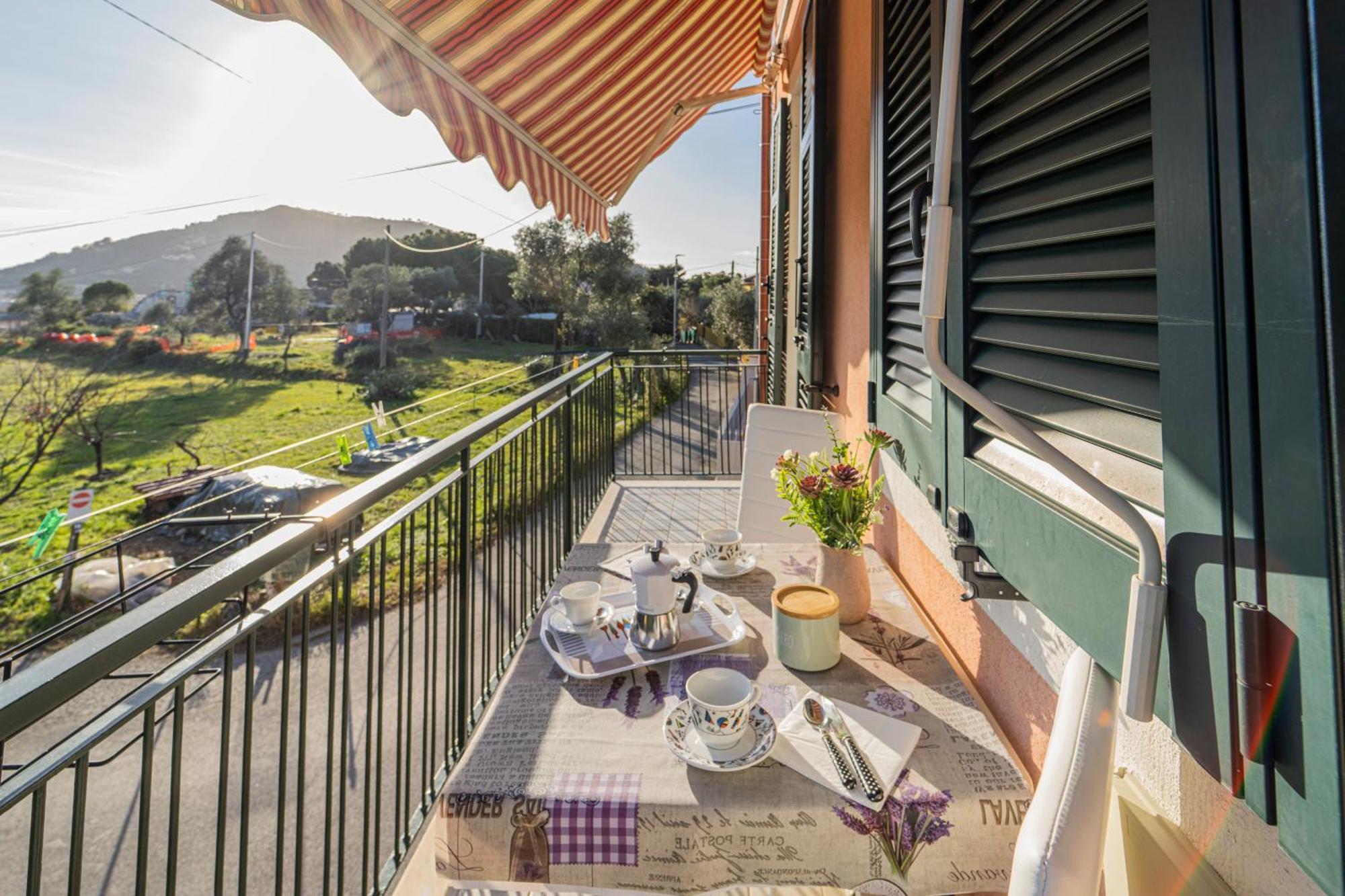 238 - Casa Al Ma, Vista Mare, Pace E Natura - Parcheggio Gratis Incluso Sestri Levante Extérieur photo