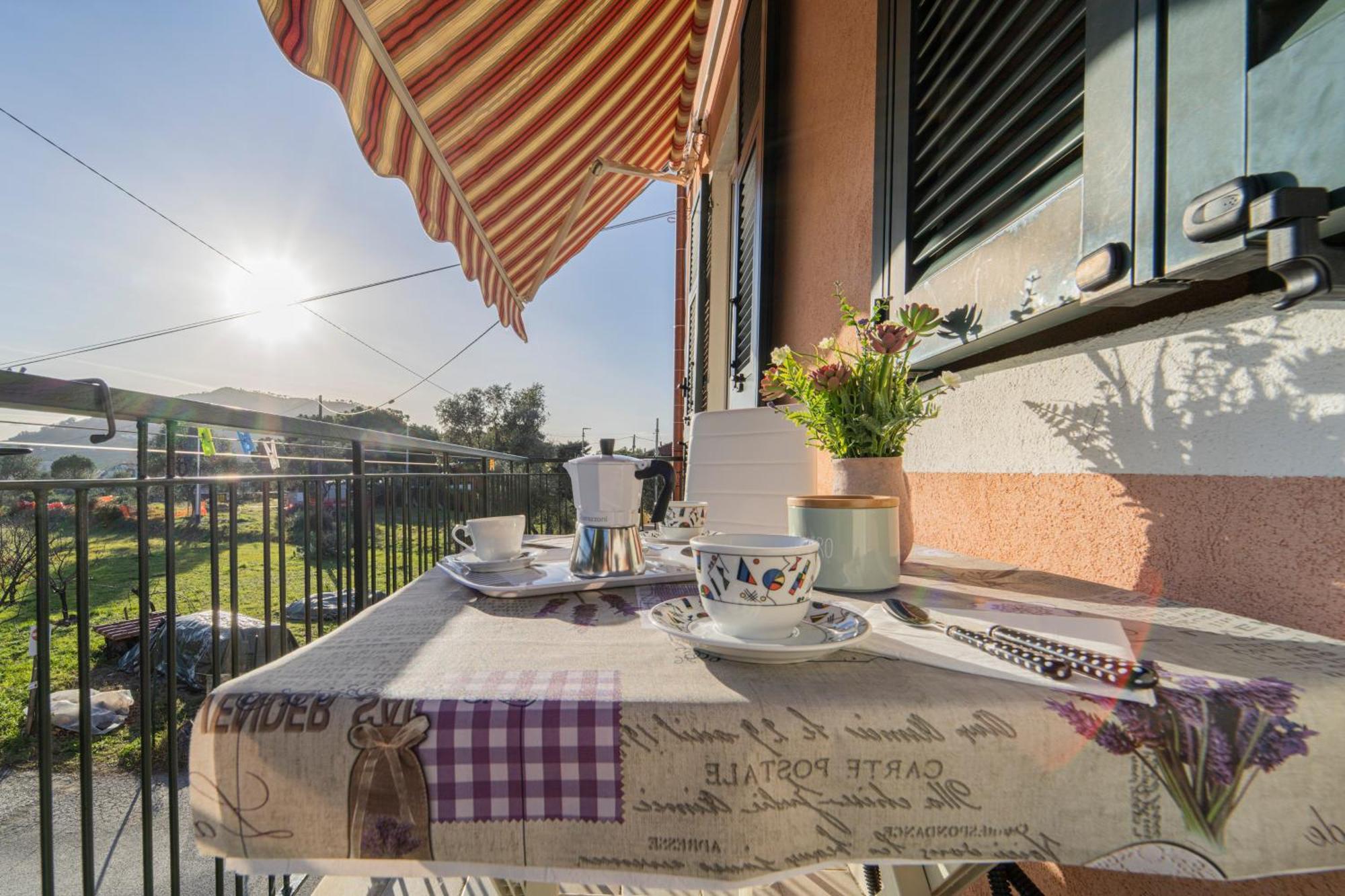 238 - Casa Al Ma, Vista Mare, Pace E Natura - Parcheggio Gratis Incluso Sestri Levante Extérieur photo